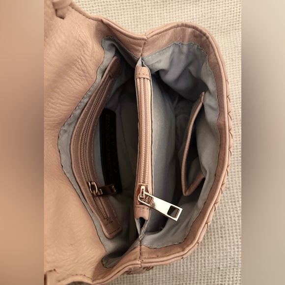 Sondra Roberts Pink Woven Crossbody Bag - Picture 3 of 3